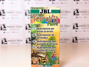 JBL TerraVit Fluid 50ml – vitamīni un mikroelementi rāpuļiem un citiem terārija dzīvniekiem