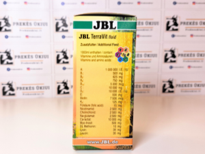 JBL TerraVit Fluid 50ml – vitamīni un mikroelementi rāpuļiem un citiem terārija dzīvniekiem