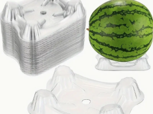 Plastmasas paplāte arbūziem, melonēm, ķirbjiem u.c. 10gab.