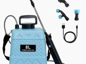 8 L elektriskais dārza smidzinātājs – uzlādējams