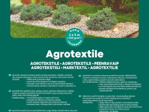 AGROTEKSTILIJA 2 × 5 m (100 g/m²)