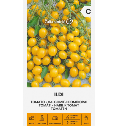 Ēdamo tomātu sēklas ILDI