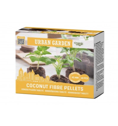 KOKOSA ŠĶIEDRAS TABLETES 45 MM, 10 GAB.