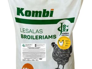 Pilnvērtīga barība broileriem KOMBI no 1 līdz 10 dienām ar fitobiotikām, 10 kg