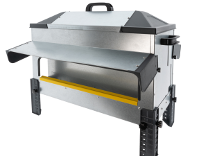 ROBUST atvērta, metāla, divpusēja barotava – paredzēta pīlēm, zosīm un vistām, 18 kg