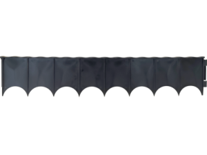 PLASTMASAS IEDURAMAIS DĀRZA APMALE, 120 MM AUGSTA, BRŪNA