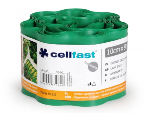 ZĀLIENA ATDALĪŠANAS LENTE ZAĻA 10CM × 9M