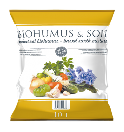 AUGSNES MAISĪJUMS UZ BIOHUMUSA BĀZES, UNIVERSĀLS 10 L