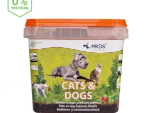 Kaķi un Suņi – augsnes piedeva pret kaķiem un suņiem, 1 L