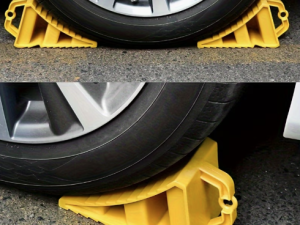 Riteņu balsti (bremzes) automašīnai, 2 gab.