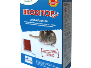 Graudi grauzēju iznīcināšanai, inde BRODITOP NEXT, 150 g