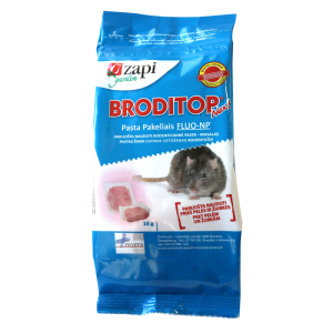 Pasta paciņās grauzēju iznīcināšanai, BRODITOP NEXT, 150 g