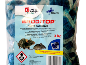 Pasta paciņās grauzēju iznīcināšanai, BRODITOP NEXT, 150 g