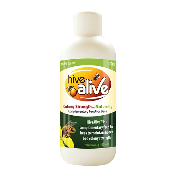 HiveAlive, 500 ml – Šķidra papildbarība bišu saimju stiprināšanai un veselībai